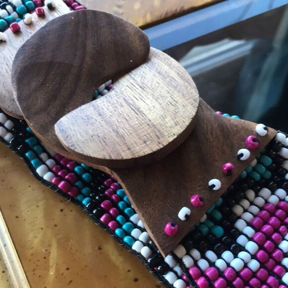 Handmade Southwestern Beaded Belt main image 4